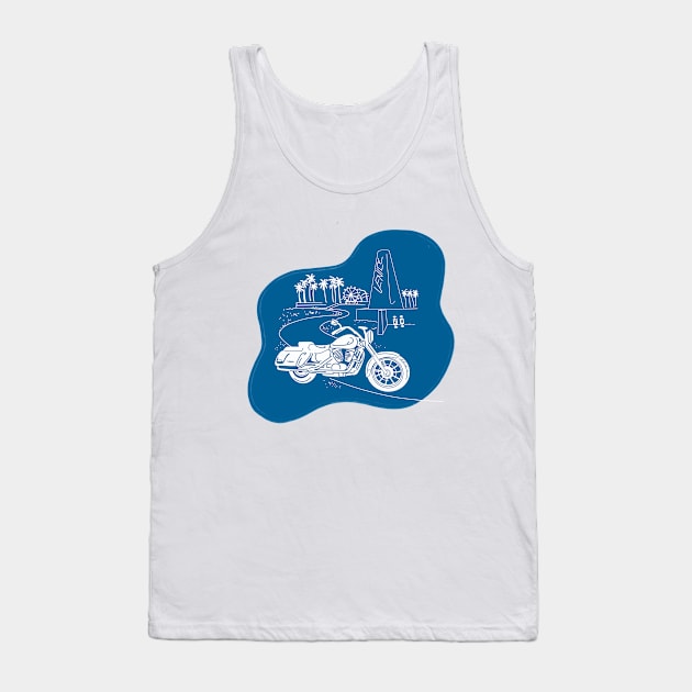 Venice beach Tank Top by milistardust